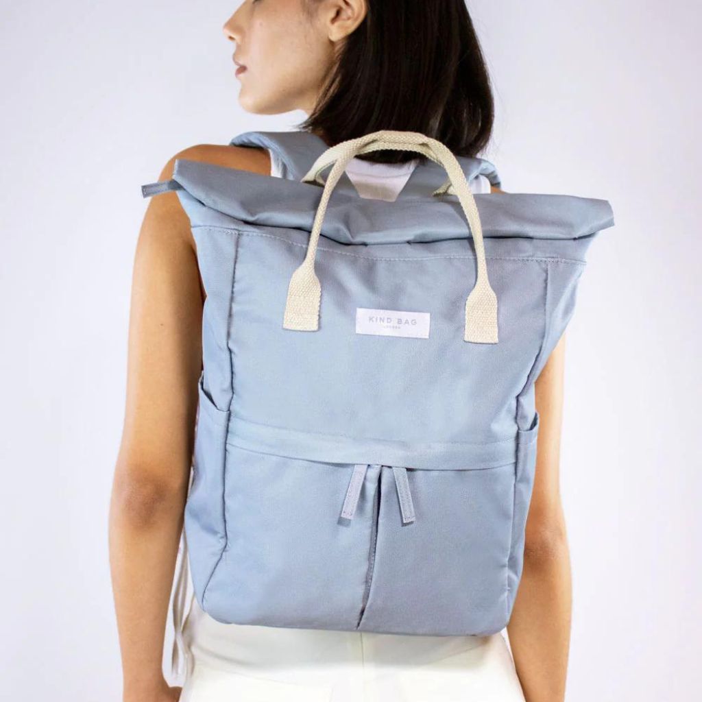 Kind Bags Hackney Medium Backpack - Grey - Love Luggage