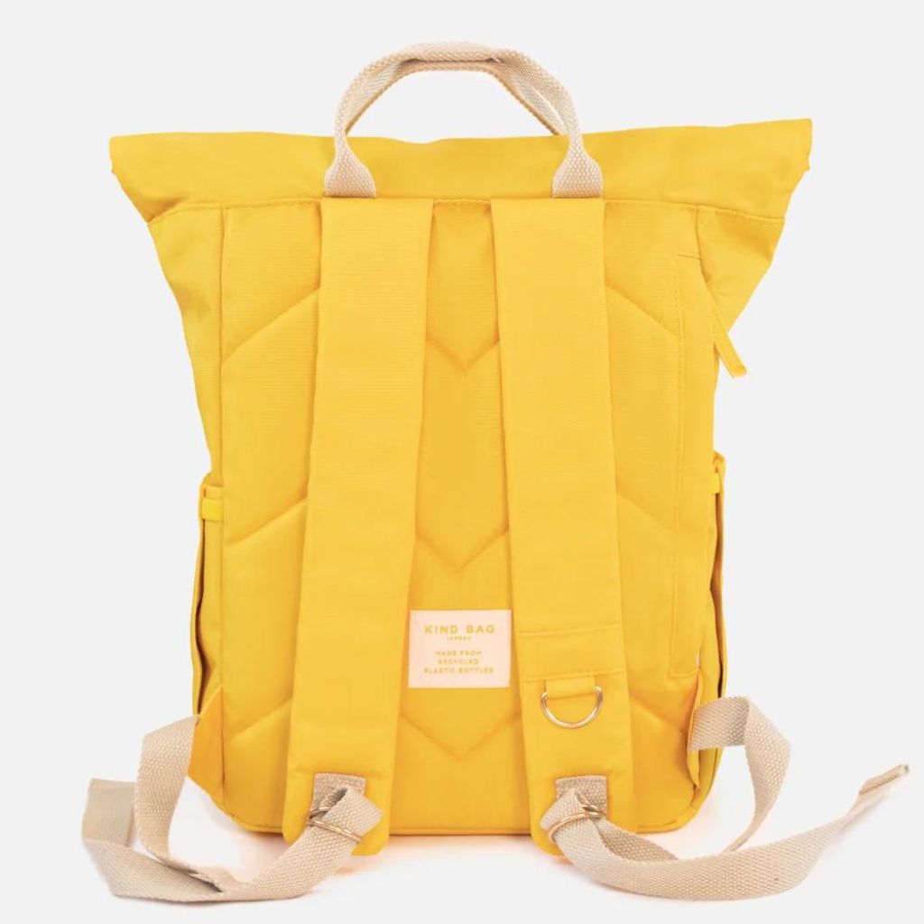 Kind Bags Hackney Medium Backpack - Yellow - Love Luggage
