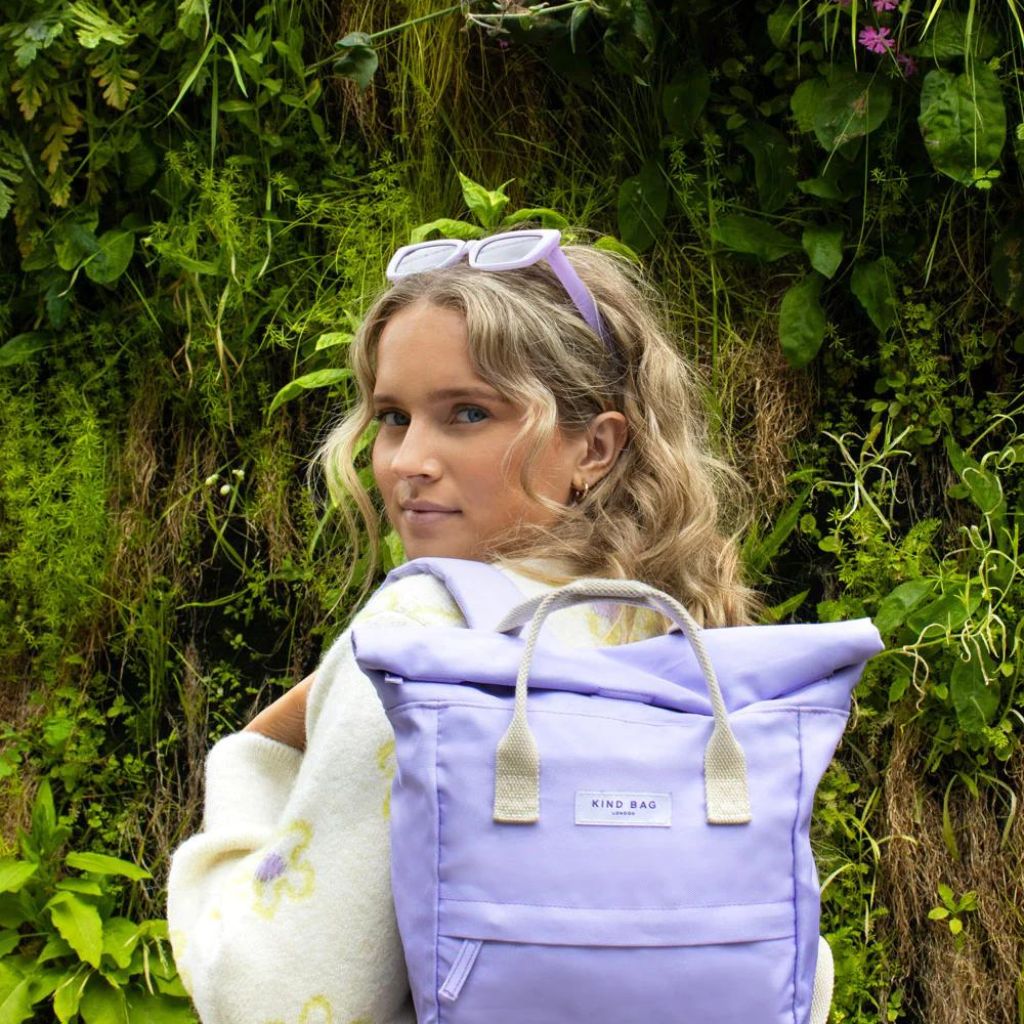 Kind Bags Hackney Mini Backpack - Lilac - Love Luggage