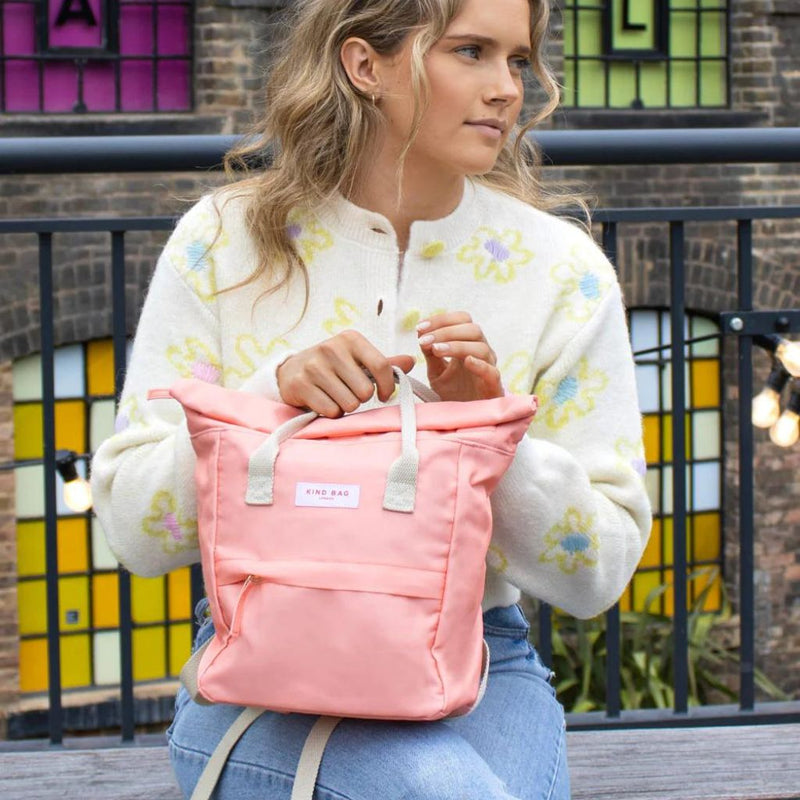 Kind Bags Hackney Mini Backpack - Peach - Love Luggage