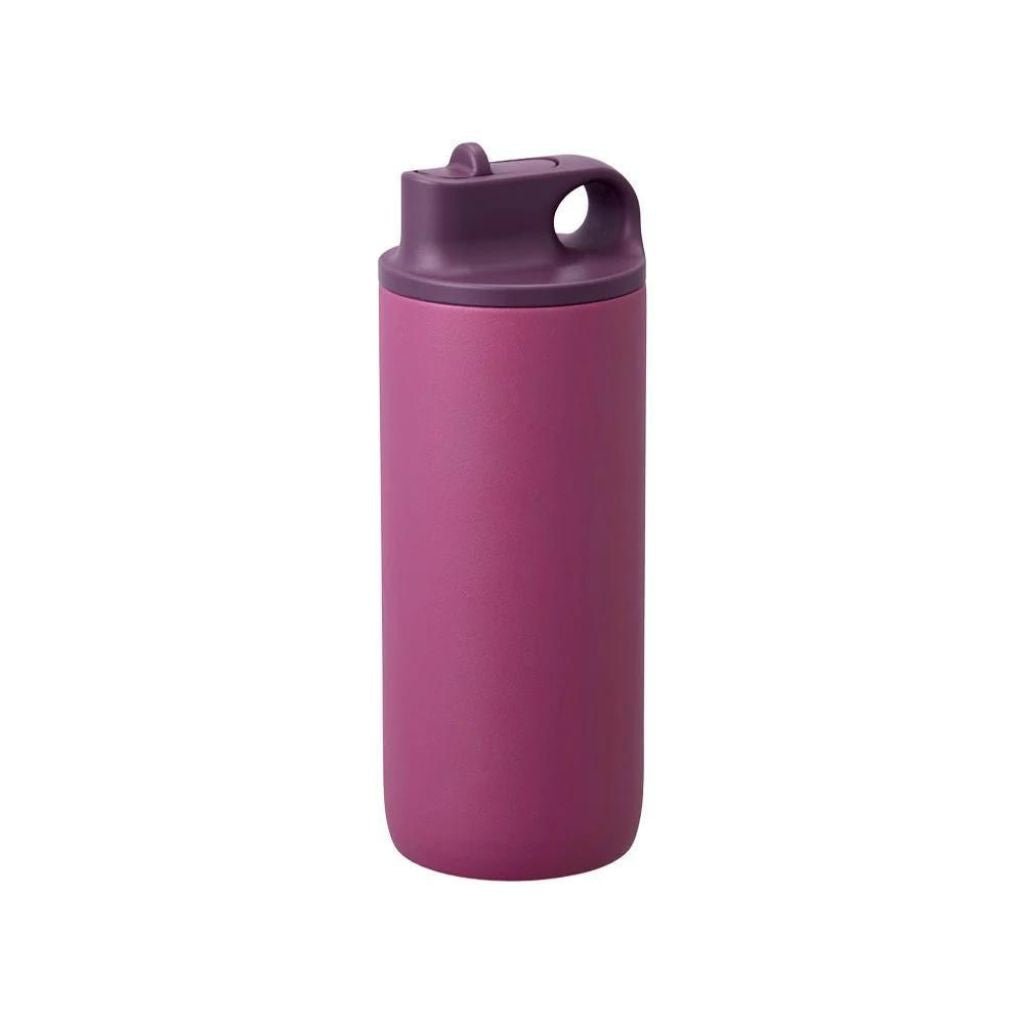 Kinto Active Tumbler Sports Water Bottle 600ml - Ash Pink - Love Luggage