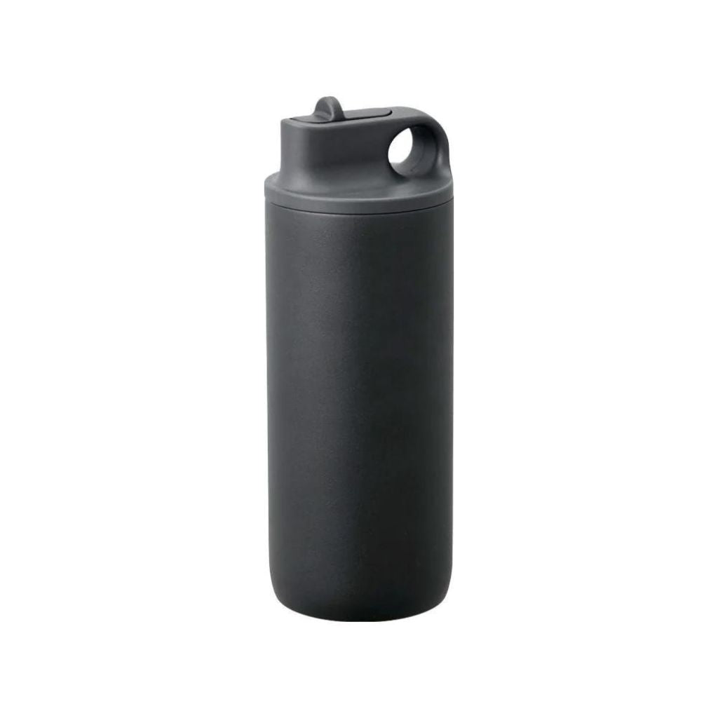 Kinto Active Tumbler Sports Water Bottle 600ml - Black - Love Luggage