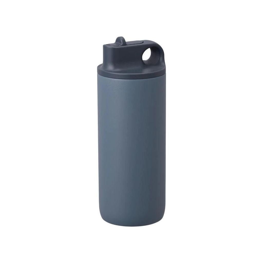 Kinto Active Tumbler Sports Water Bottle 600ml - Blue Grey - Love Luggage