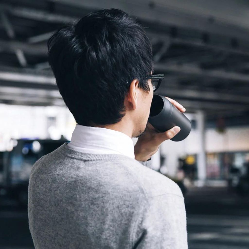 Kinto Travel Tumbler 350ml - Ash Green - Love Luggage