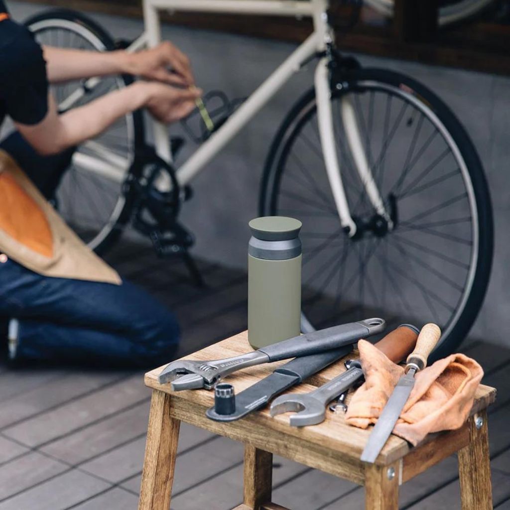 Kinto Travel Tumbler 350ml - Khaki - Love Luggage