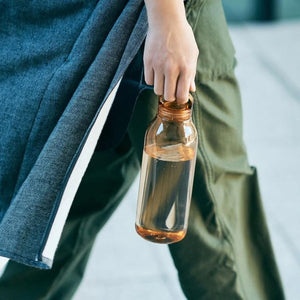 Kinto Water Bottle 950ml - Amber - Love Luggage