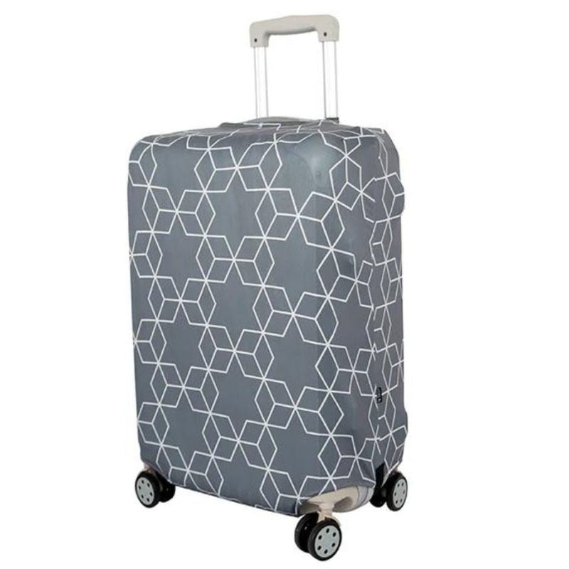 Luggage Cover - Fits Large Spinners 70cm to 80cm - Geometric - Love Luggage