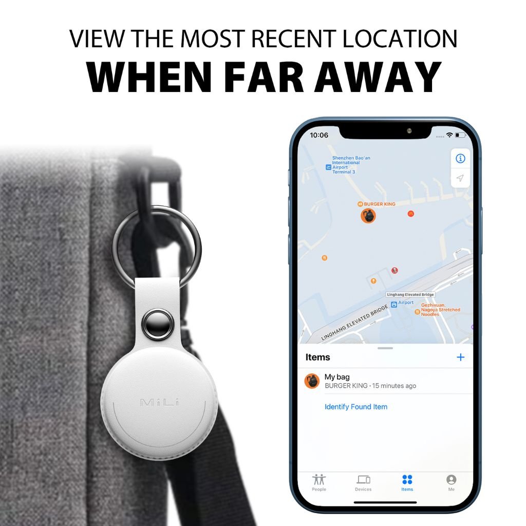 MiTag - Luggage Tracker - Works With "Find My " - Love Luggage