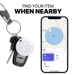 MiTag - Luggage Tracker - Works With "Find My - 5 Pack - Love Luggage
