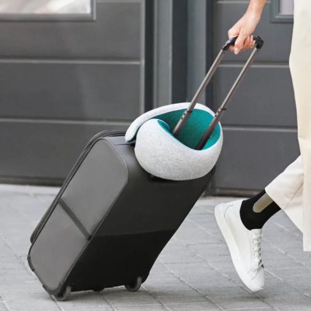 OstrichPillow Go Neck Pillow Midnight Blue Reef - Love Luggage
