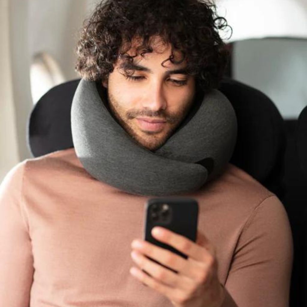 OstrichPillow Go Neck Pillow Midnight Grey - Love Luggage