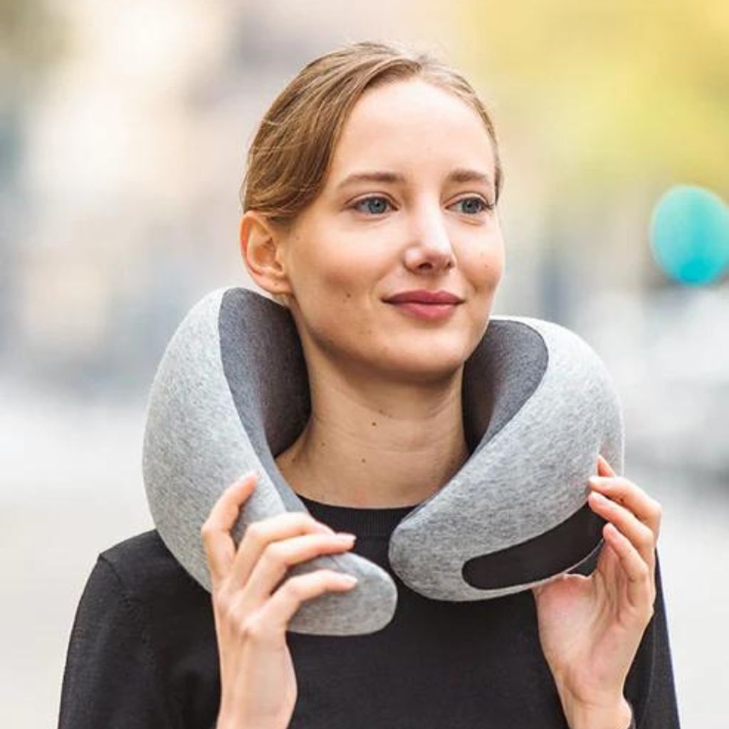 OstrichPillow Go Neck Pillow Midnight Grey - Love Luggage