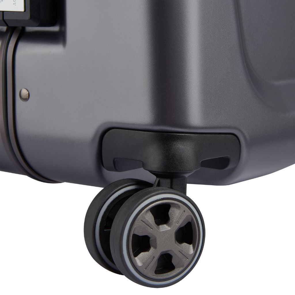 Peugeot Voyages 55cm Zipperless Carry On Luggage - Anthracite - Love Luggage