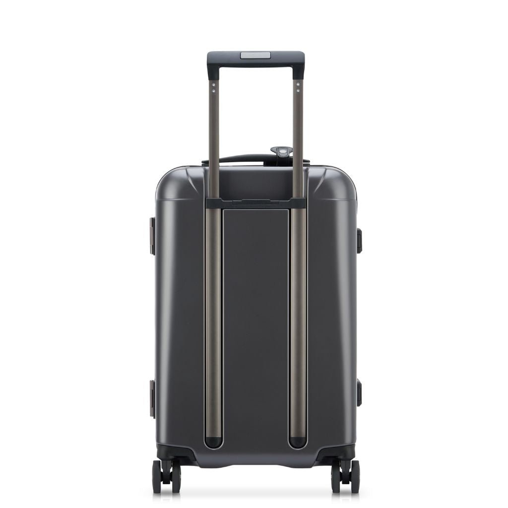 Peugeot Voyages 55cm Zipperless Carry On Luggage - Anthracite - Love Luggage