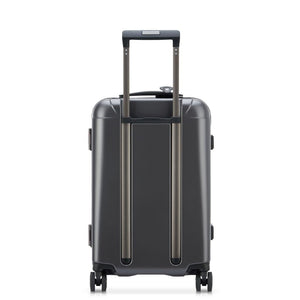 Peugeot Voyages 55cm Zipperless Carry On Luggage - Anthracite - Love Luggage