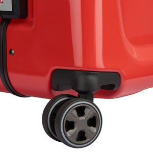 Peugeot Voyages 55cm Zipperless Carry On Luggage - Red - Love Luggage