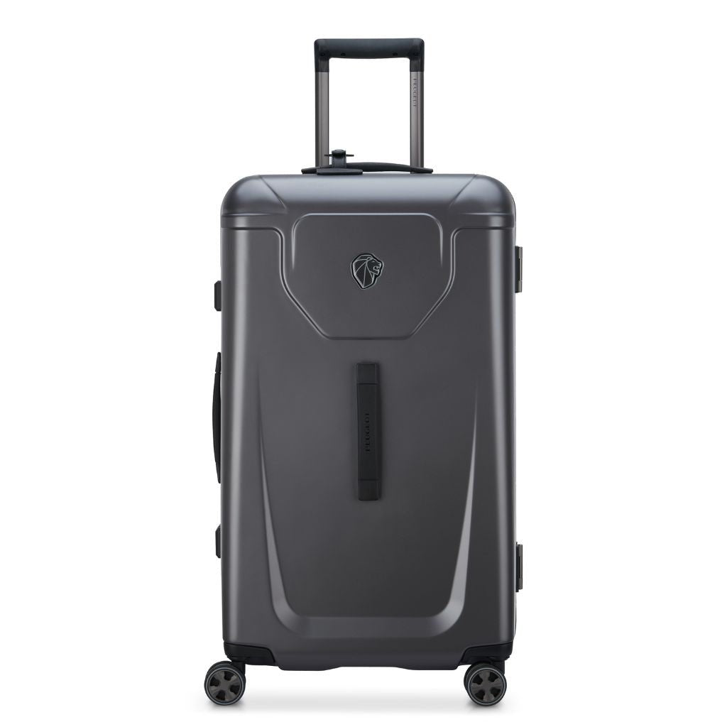 Peugeot Voyages 73cm Zipperless Trunk Luggage - Anthracite - Love Luggage