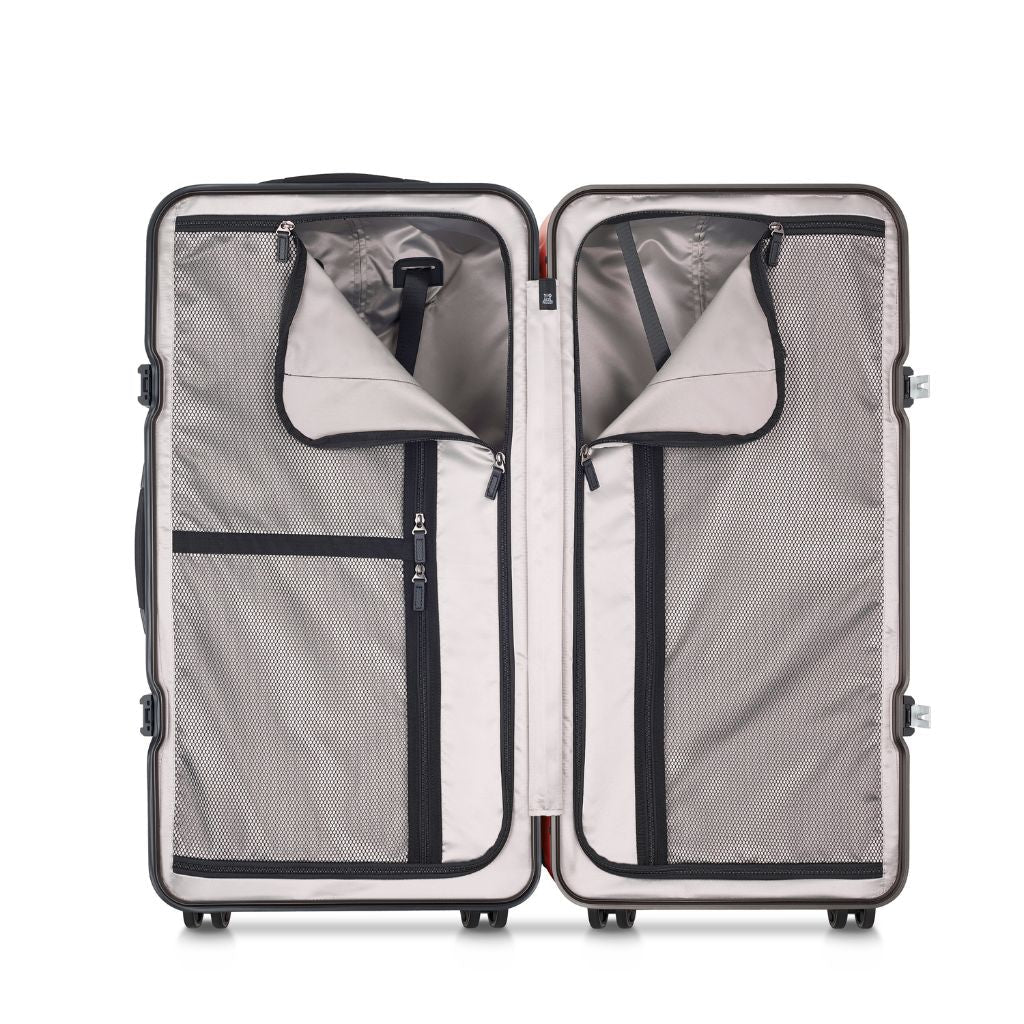 Peugeot Voyages 73cm Zipperless Trunk Luggage - Red - Love Luggage