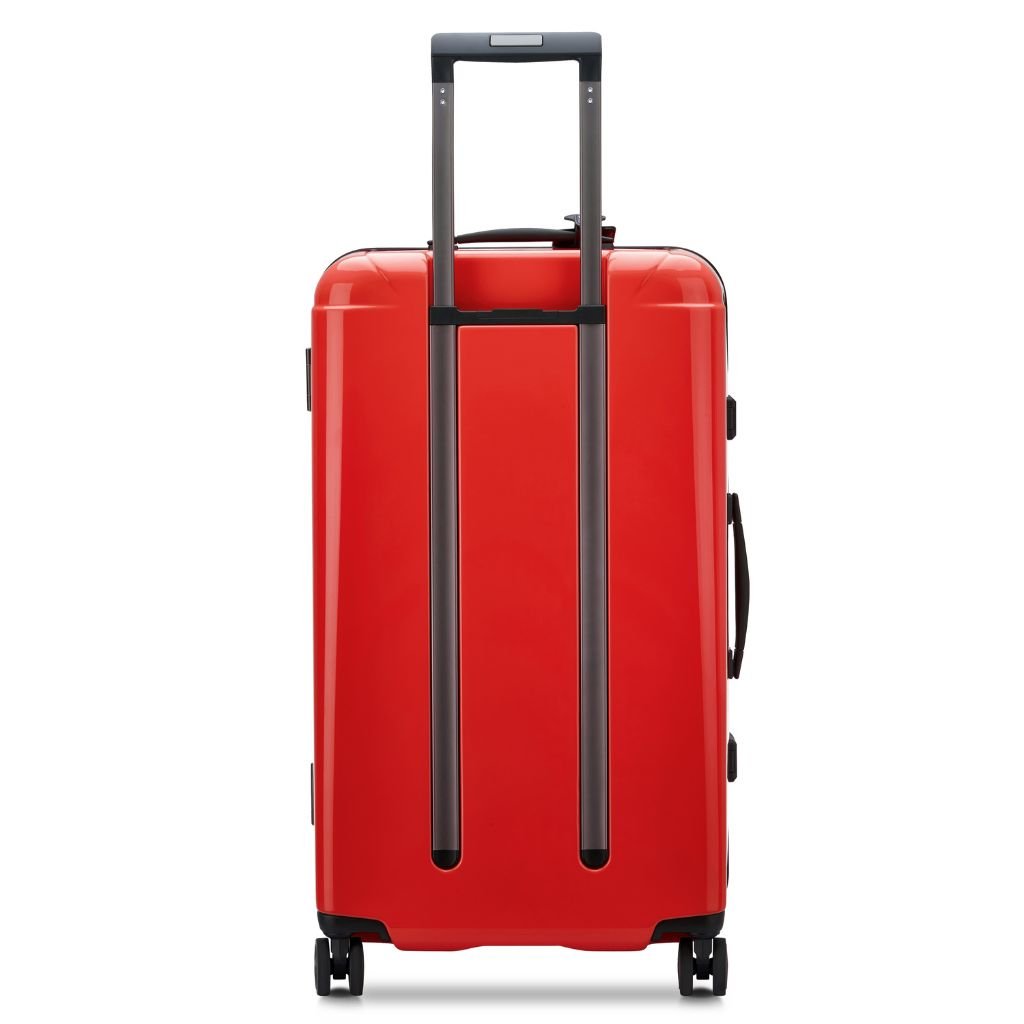 Peugeot Voyages 73cm Zipperless Trunk Luggage - Red - Love Luggage