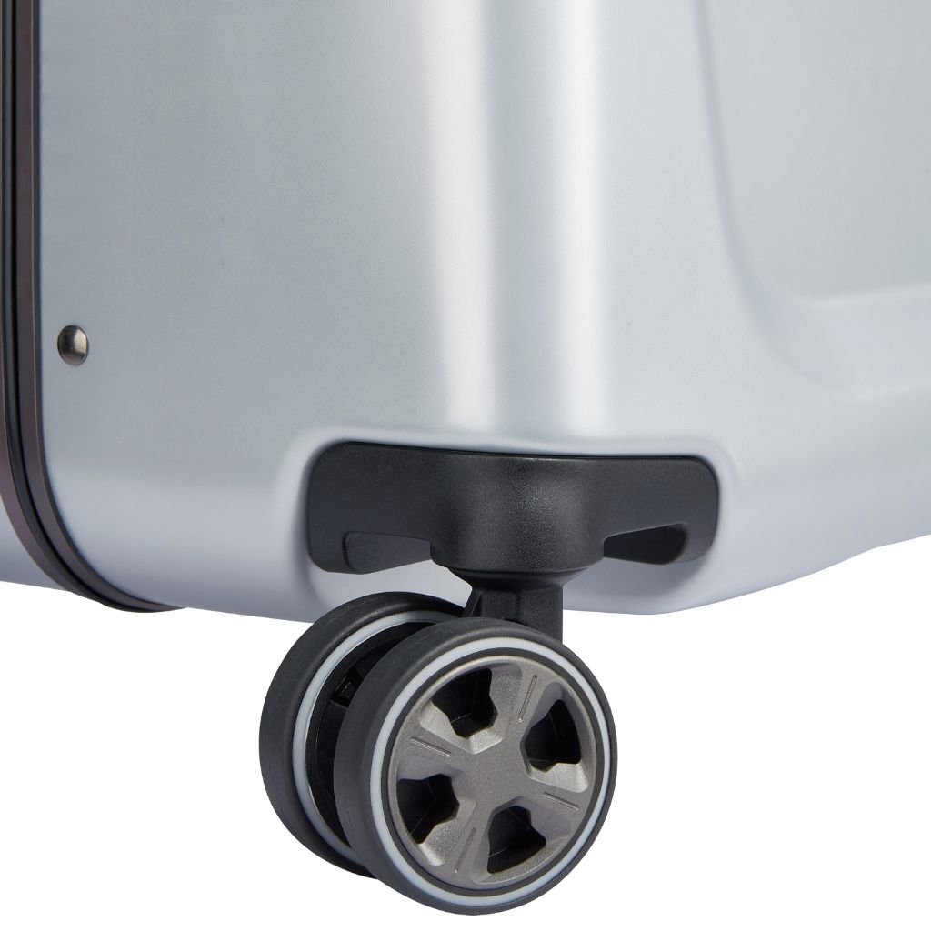 Peugeot Voyages 73cm Zipperless Trunk Luggage - Silver - Love Luggage