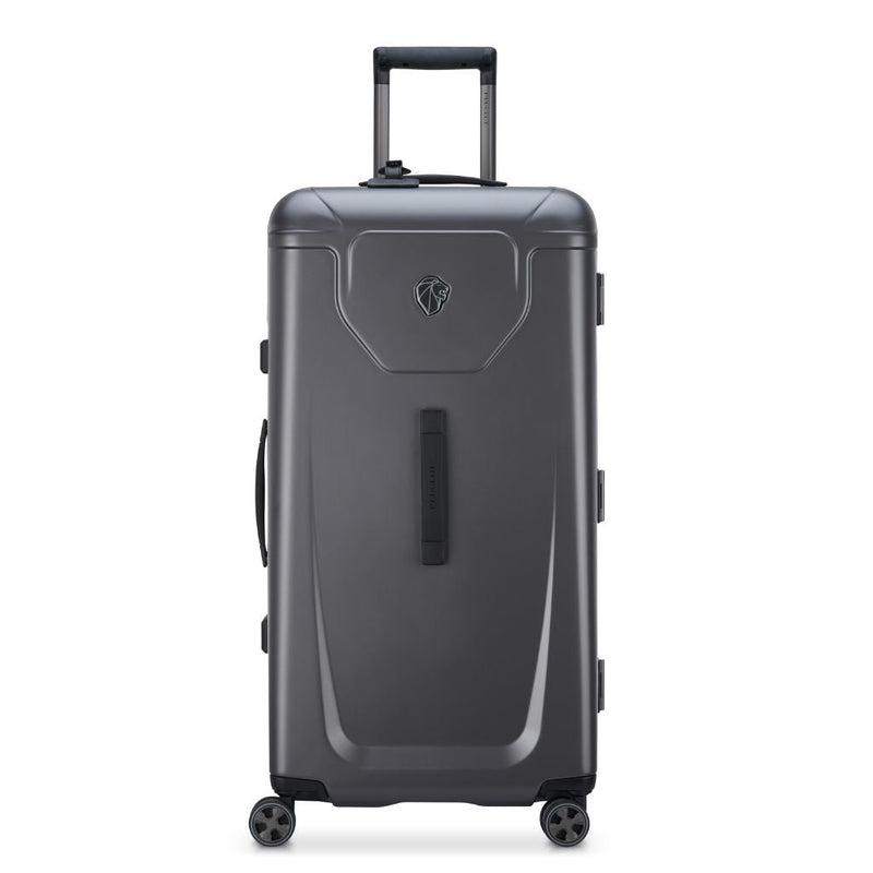 Peugeot Voyages 80cm Zipperless Trunk Luggage - Anthracite - Love Luggage