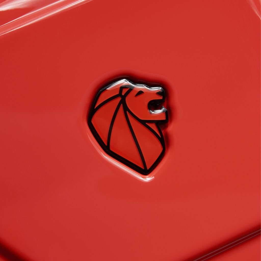 Peugeot Voyages 80cm Zipperless Trunk Luggage - Red - Love Luggage