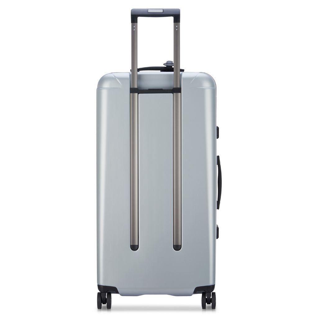 Peugeot Voyages 80cm Zipperless Trunk Luggage - Silver - Love Luggage