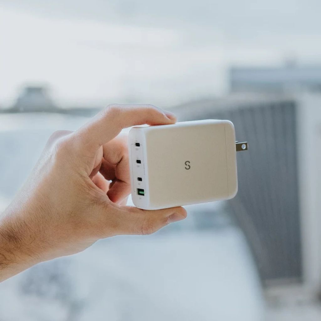 PowerOne Kit - 100W USB - C Charger - White - Love Luggage