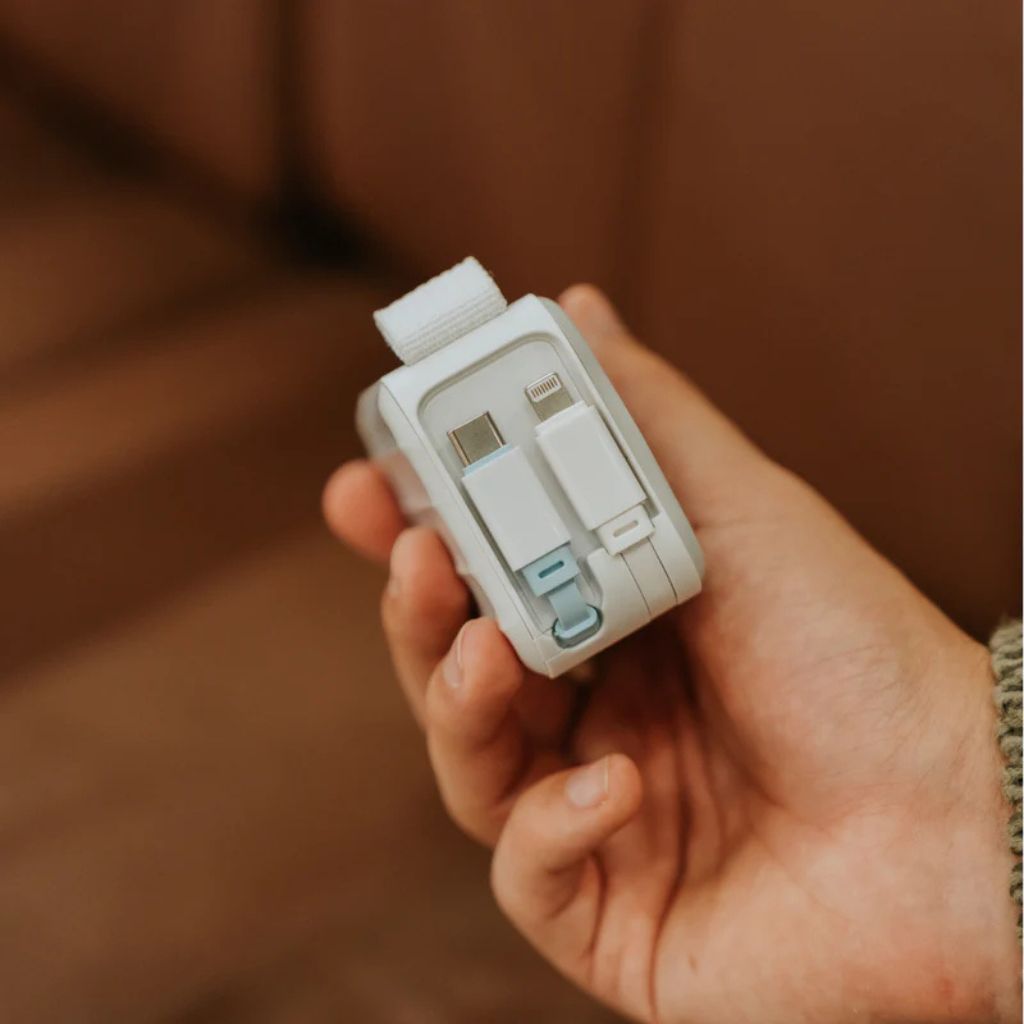 PowerPack Universal 2 - 6 in 1 Travel Power Bank 10,000mAh - White - Love Luggage