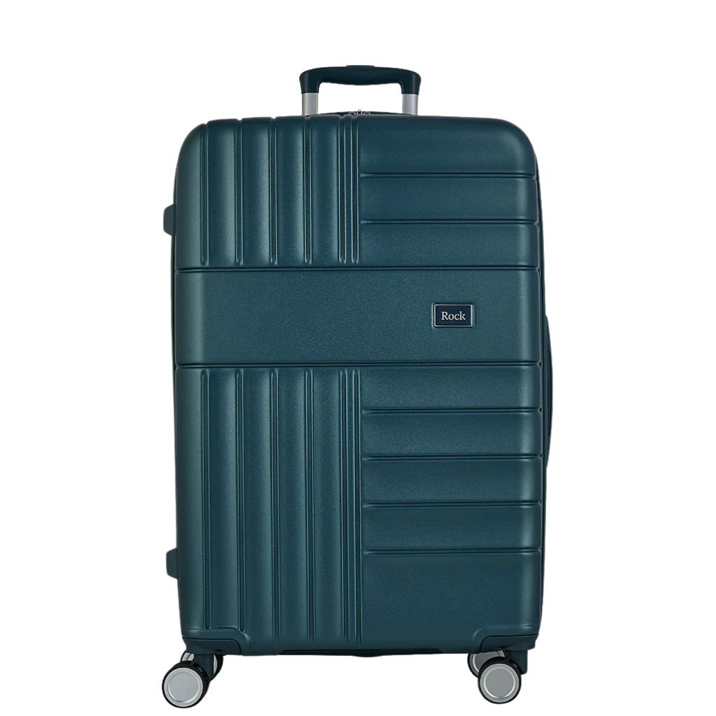 Rock Aspen 3 Piece Hardsided Suitcase Set - Blue - Love Luggage