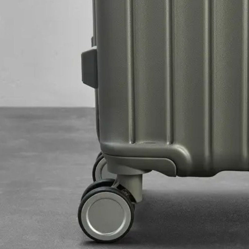 Rock Aspen 3 Piece Hardsided Suitcase Set - Charcoal - Love Luggage
