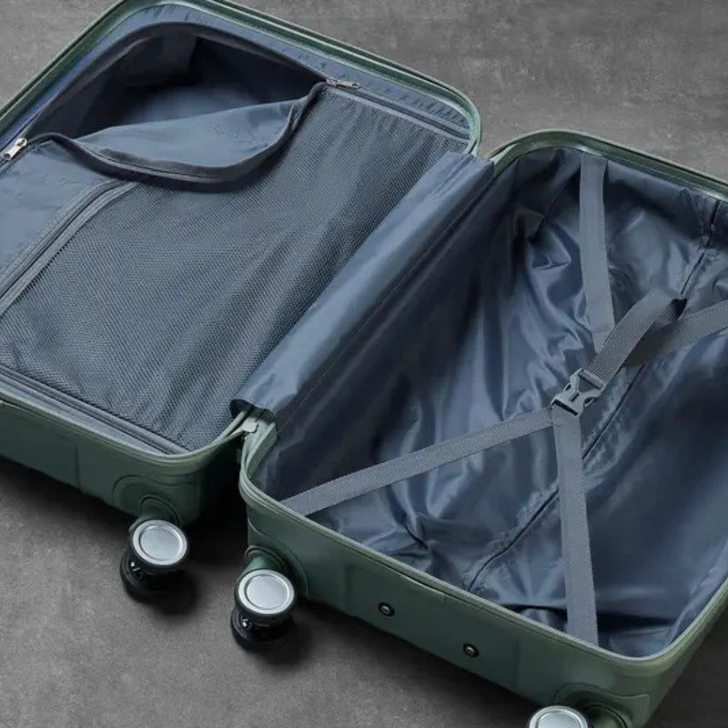 Rock Aspen 3 Piece Hardsided Suitcase Set - Sage Green - Love Luggage