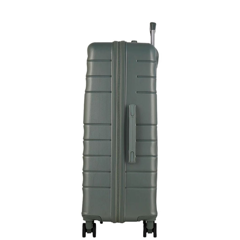 Rock Aspen 3 Piece Hardsided Suitcase Set - Sage Green - Love Luggage