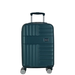 Rock Aspen Carry On Hardsided Suitcase - Blue - Love Luggage