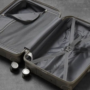 Rock Aspen Carry On Hardsided Suitcase - Charcoal - Love Luggage