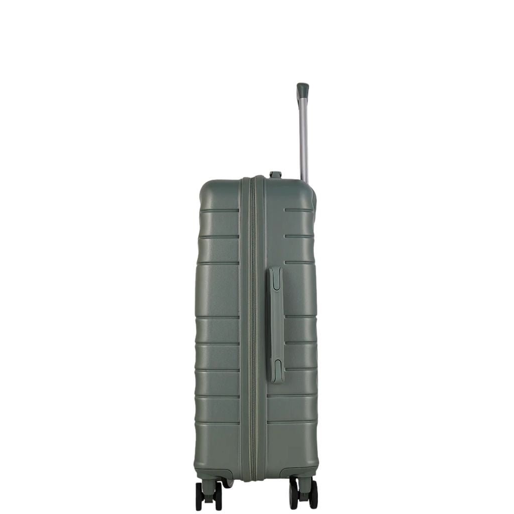 Rock Aspen Carry On Hardsided Suitcase - Sage Green - Love Luggage