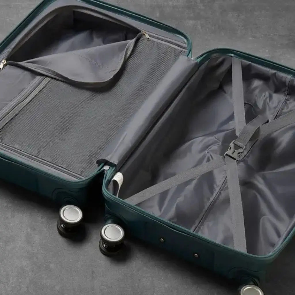 Rock Aspen Large Hardsided Suitcase - Blue - Love Luggage