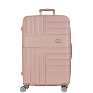 Rock Aspen Large Hardsided Suitcase - Pink - Love Luggage