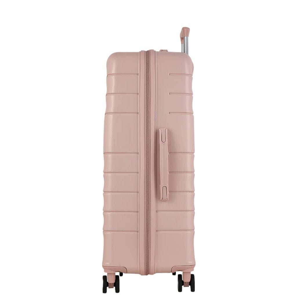 Rock Aspen Large Hardsided Suitcase - Pink - Love Luggage