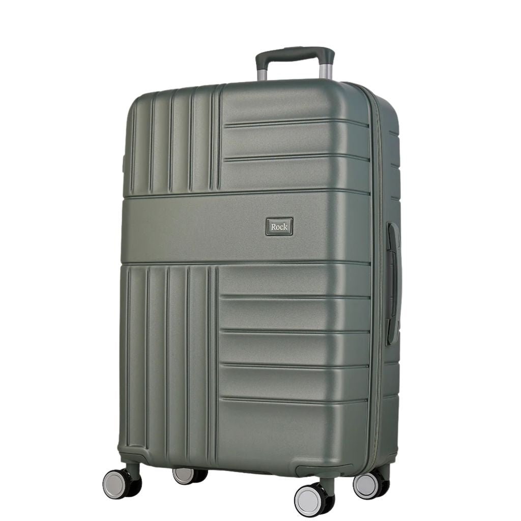 Rock Aspen Large Hardsided Suitcase - Sage Green - Love Luggage
