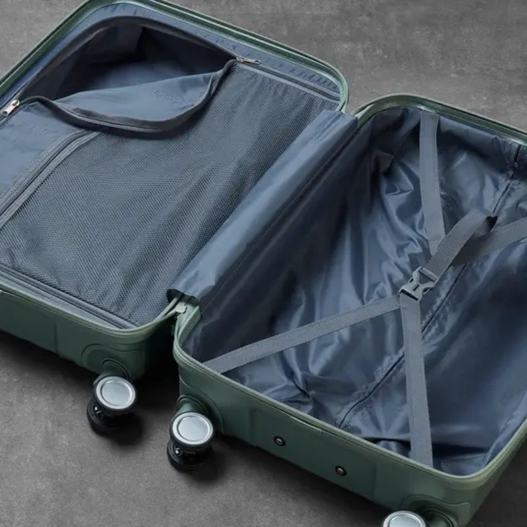 Rock Aspen Large Hardsided Suitcase - Sage Green - Love Luggage