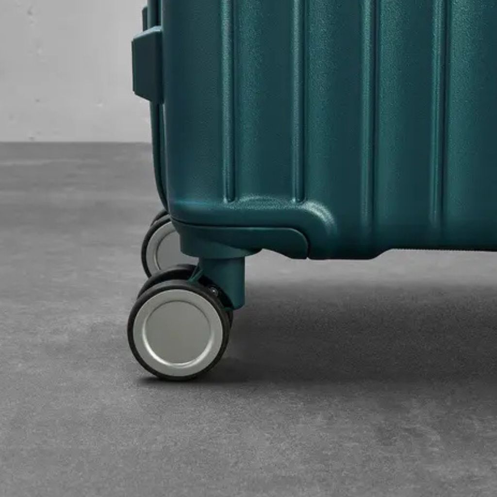 Rock Aspen Medium Hardsided Suitcase - Blue - Love Luggage