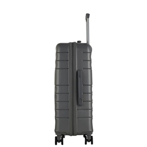 Rock Aspen Medium Hardsided Suitcase - Charcoal - Love Luggage
