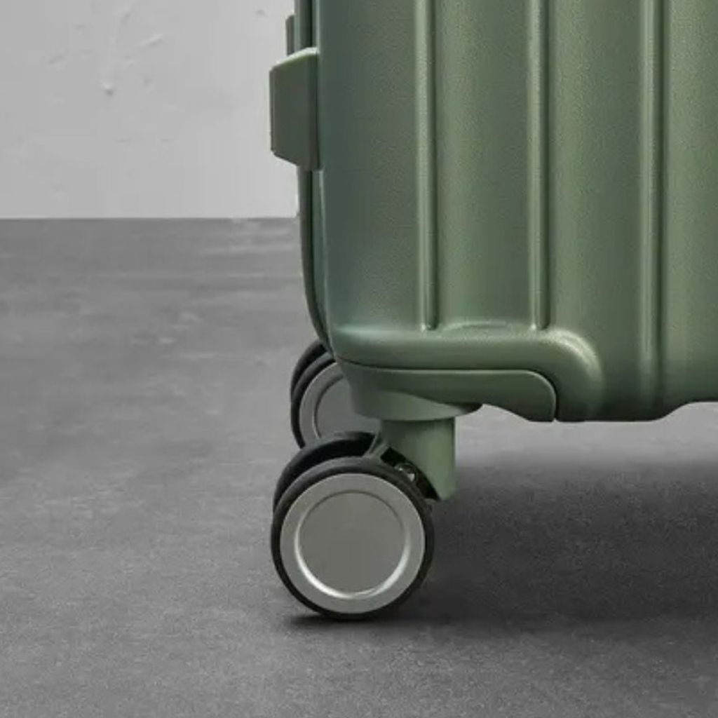 Rock Aspen Medium Hardsided Suitcase - Sage Green - Love Luggage