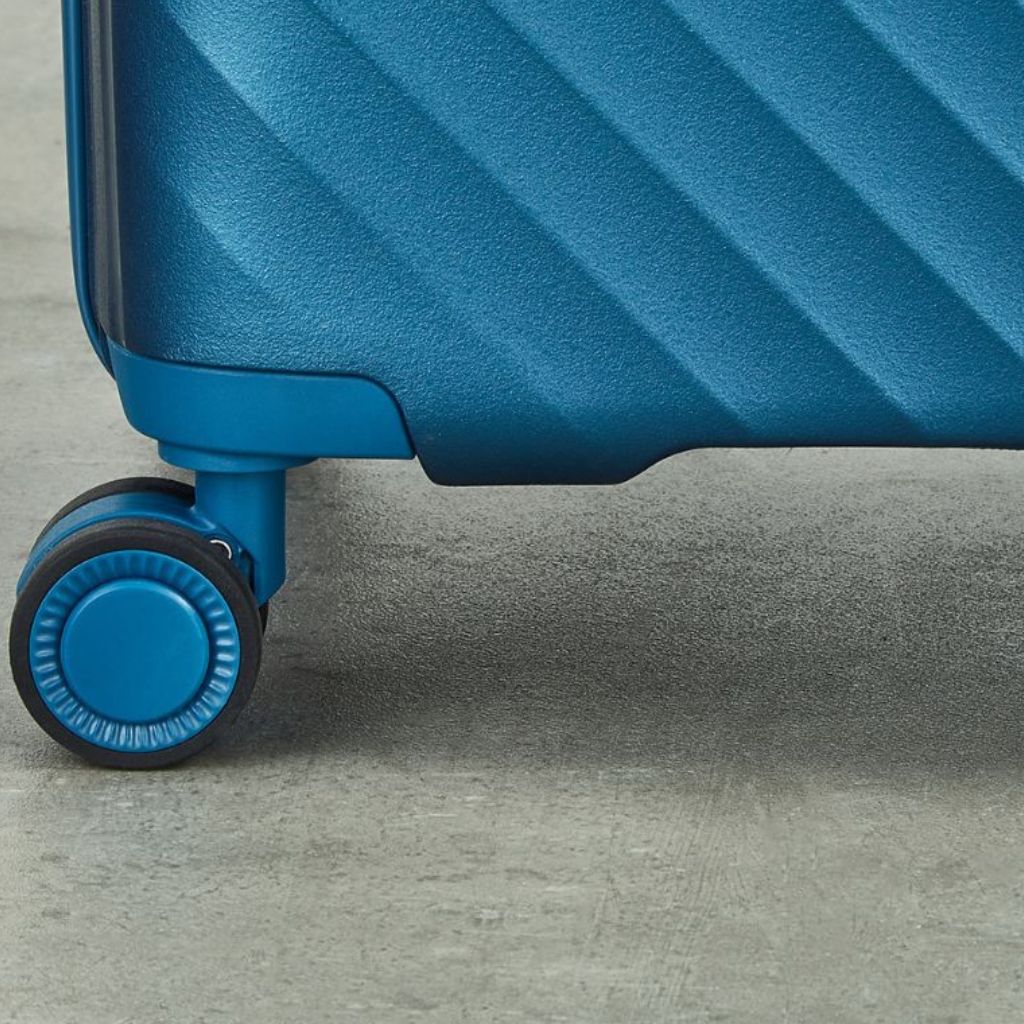 Rock Infinity 54cm Carry On Hardsided Suitcase - Navy - Love Luggage