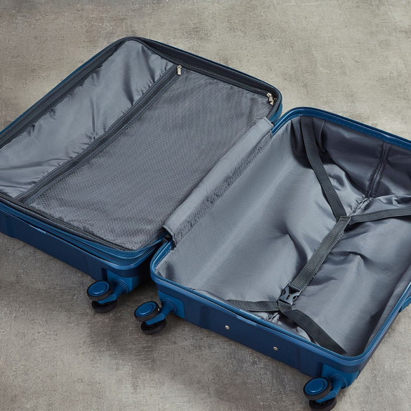 Rock Infinity 54cm Carry On Hardsided Suitcase - Navy - Love Luggage