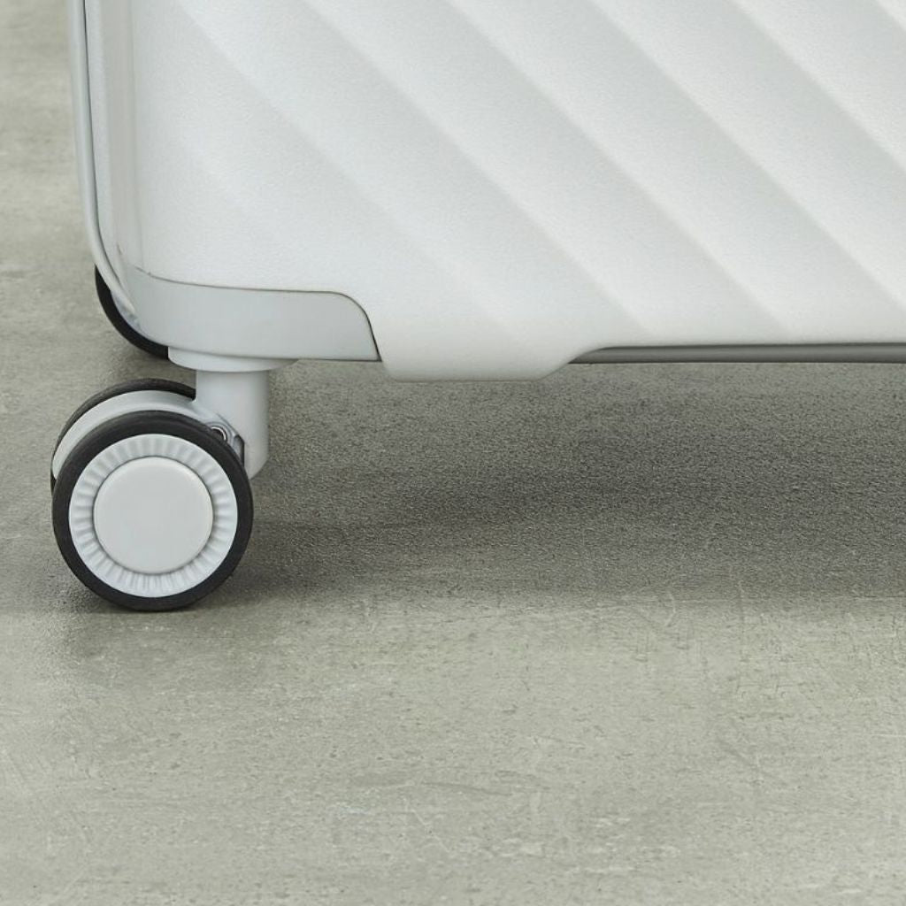 Rock Infinity 73cm Large Expander Hardsided Suitcase - Pearl - Love Luggage