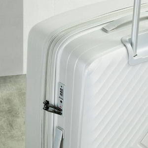 Rock Infinity 73cm Large Expander Hardsided Suitcase - Pearl - Love Luggage