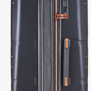 Rock Mayfair 77cm Large Hardsided Exp Luggage - Charcoal - Love Luggage