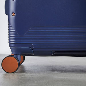 Rock Mayfair 77cm Large Hardsided Exp Luggage - Navy - Love Luggage
